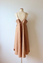 // vase camisole dress - orange beige - 【12月下旬〜1月中旬お届け予定】