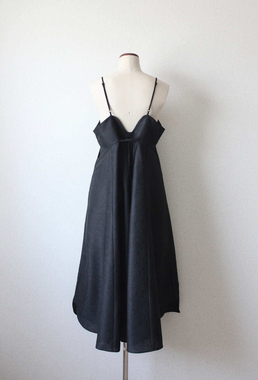 // vase camisole dress - black - 【10月中旬〜下旬お届け予定】