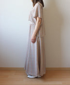 【遠隔試着】// gourd neck blouse - houndstooth -