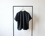 【遠隔試着】// gourd neck blouse - black -