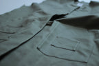 // dent neck coat - khaki - 【12月下旬〜1月中旬お届け予定】