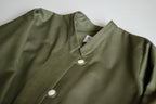 // dent neck coat - khaki - 【12月下旬〜1月中旬お届け予定】