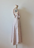 【遠隔試着】// side string vest - milk tea -