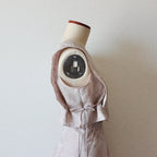 【遠隔試着】// side string vest - milk tea -