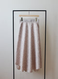 // semi flare skirt - milk tea - 【10月中旬〜下旬お届け予定】