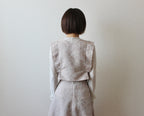 【遠隔試着】// side string vest - milk tea -