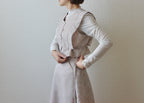 【遠隔試着】// side string vest - milk tea -