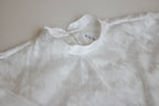 // wave collar blouse - white - 【12月下旬〜1月中旬お届け予定】