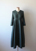 【遠隔試着】// stem sleeve dress - forest green -