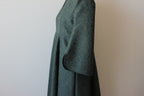 【遠隔試着】// stem sleeve dress - forest green -