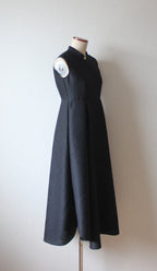 // sleeveless dress - black - 【10月中旬〜下旬お届け予定】