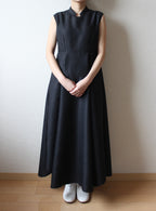 // sleeveless dress - black - 【10月中旬〜下旬お届け予定】