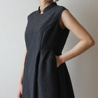 // sleeveless dress - black - 【10月中旬〜下旬お届け予定】