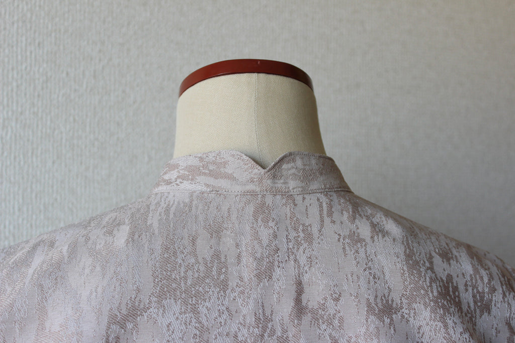【遠隔試着】// fin sleeve blouse - milk tea -