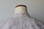 【遠隔試着】// fin sleeve blouse - milk tea -