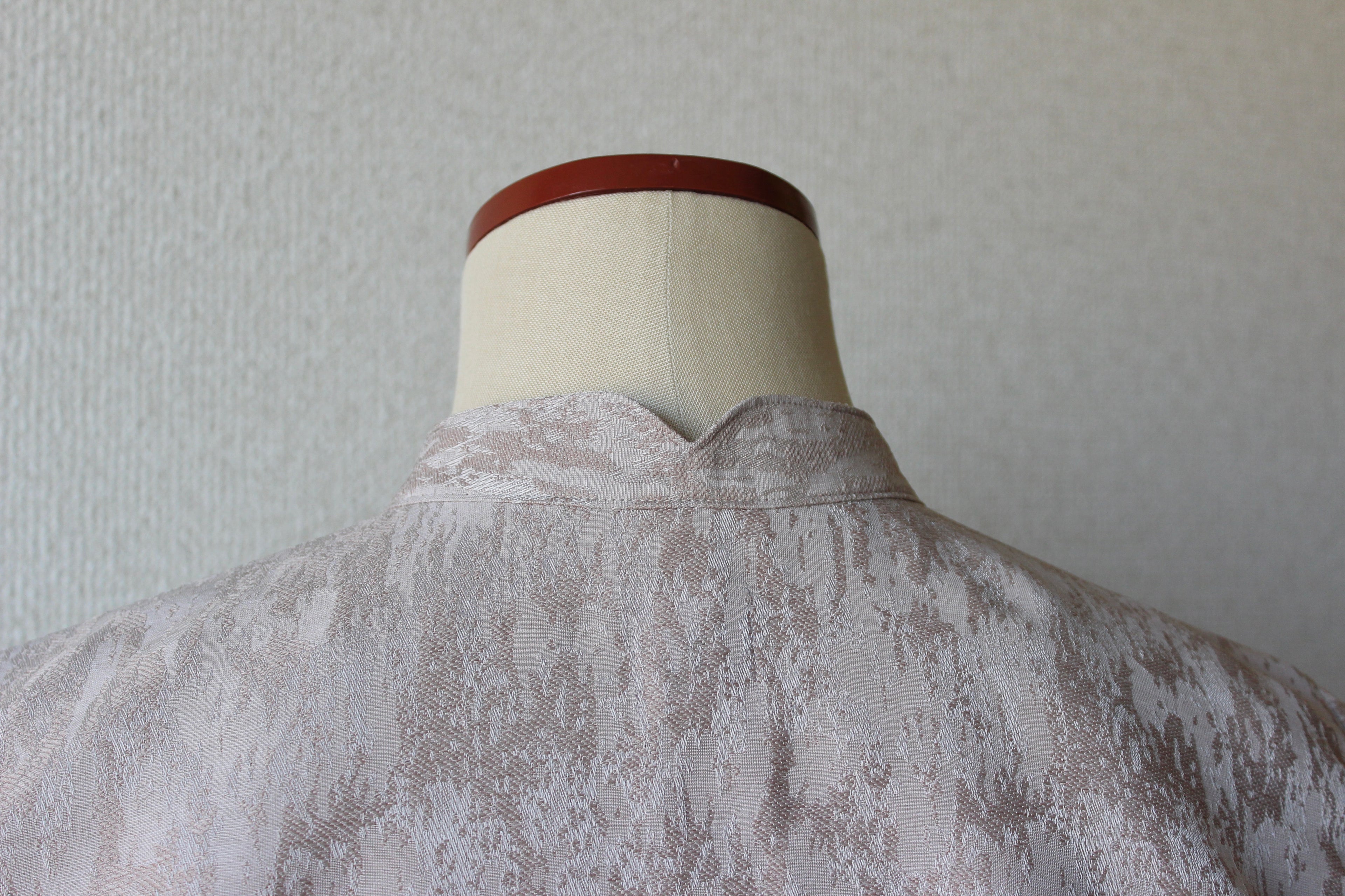 【遠隔試着】// fin sleeve blouse - milk tea -
