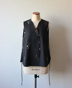 【遠隔試着】// wave neck vest - sazanka -