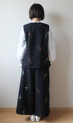 【遠隔試着】// wave neck vest - sazanka -