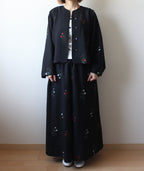 // squeeze sleeve blouse - sazanka - 【12月下旬〜1月中旬お届け予定】