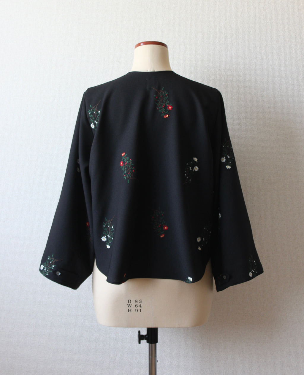 // squeeze sleeve blouse - sazanka - 【12月下旬〜1月中旬お届け予定】