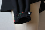 // squeeze sleeve blouse - sazanka - 【12月下旬〜1月中旬お届け予定】