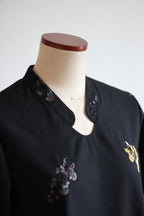 // ginkgo neck blouse - icho -【2月下旬〜3月下旬お届け予定】