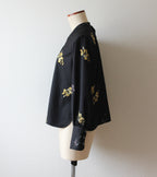 // ginkgo neck blouse - icho -【2月下旬〜3月下旬お届け予定】