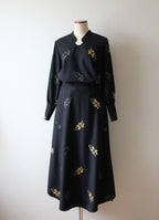 // semi flare skirt - icho -【2月下旬〜3月下旬お届け予定】