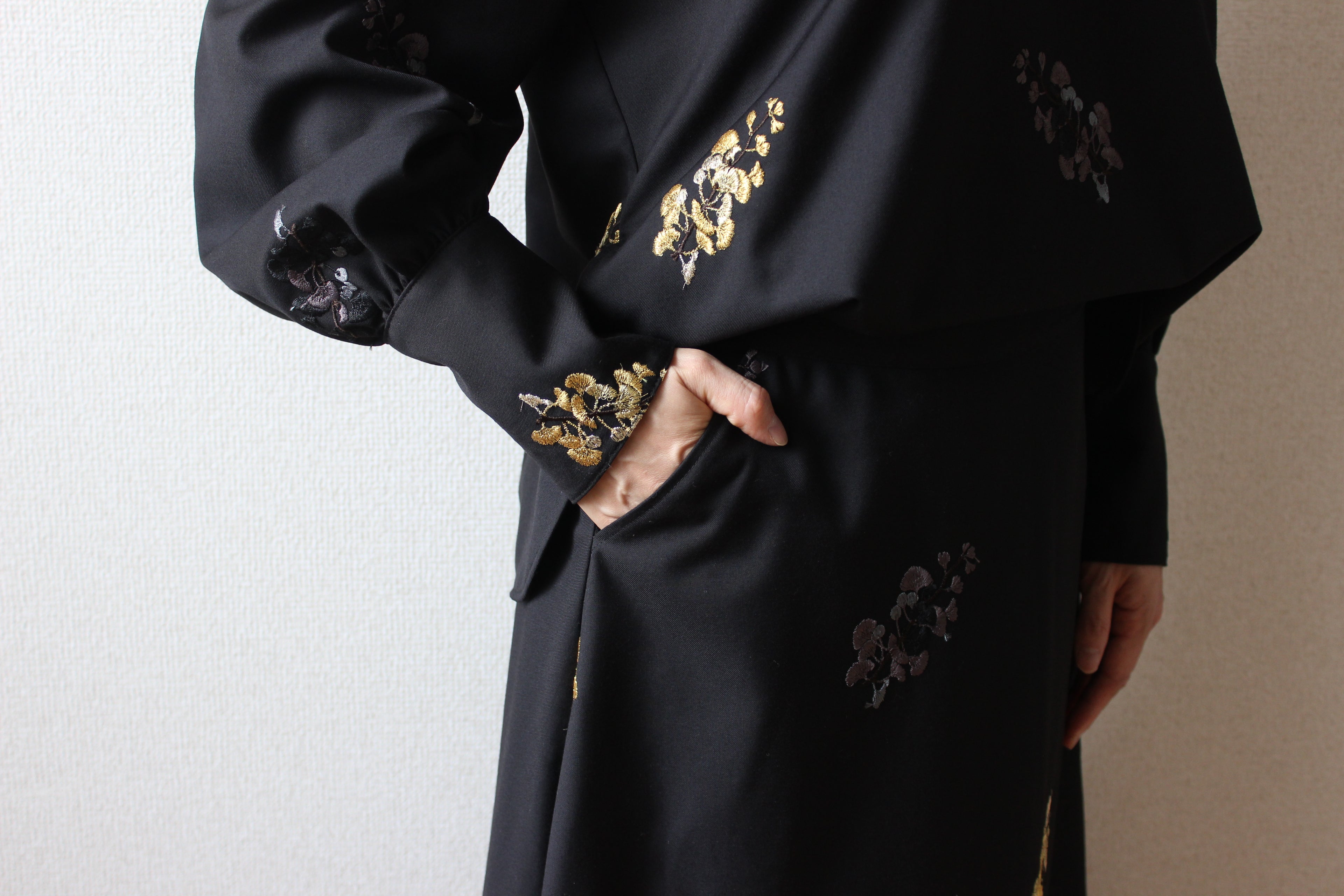 // semi flare skirt - icho -【2月下旬〜3月下旬お届け予定】