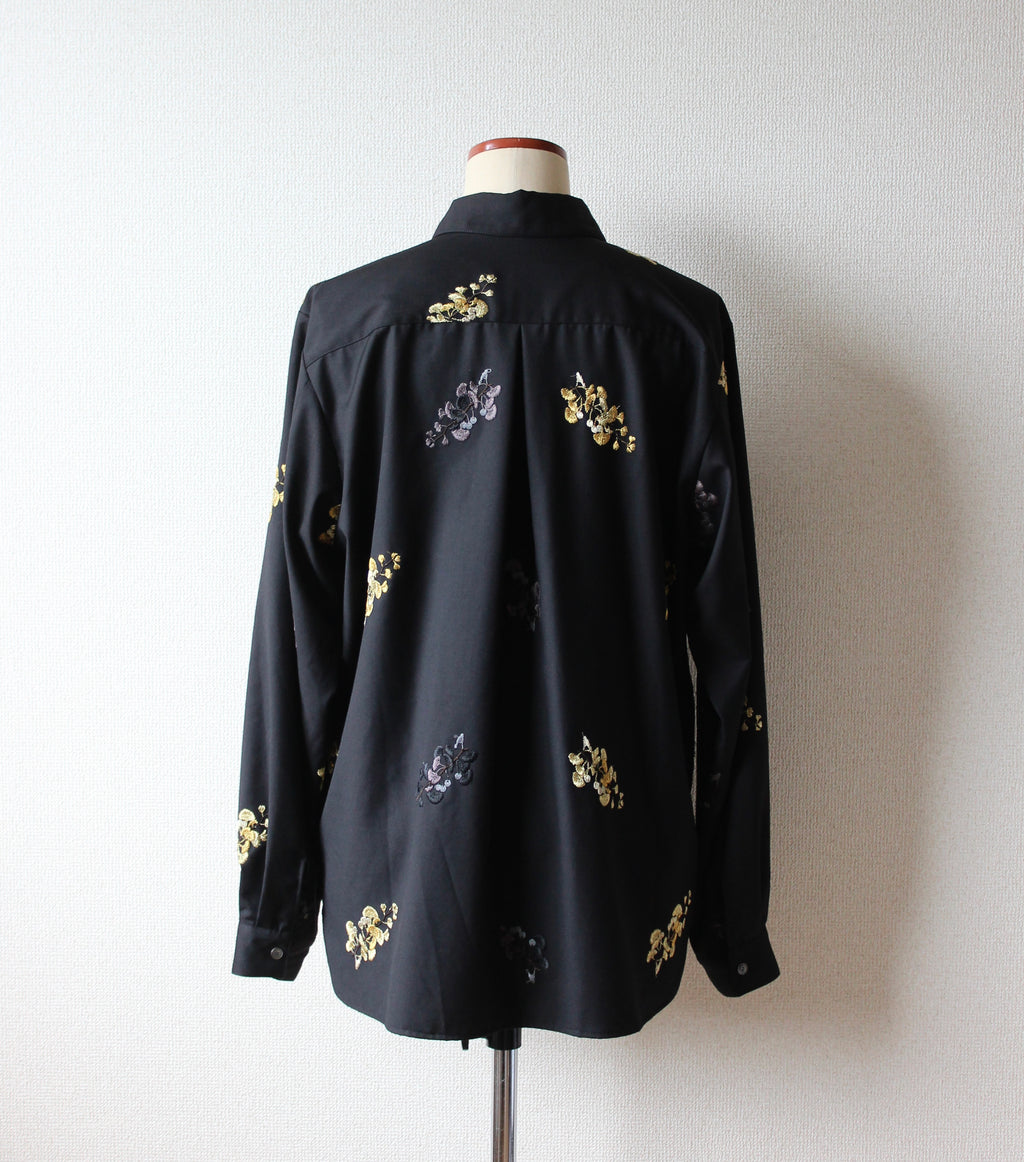 // slash collar shirt - icho -【3月下旬〜4月下旬お届け予定】