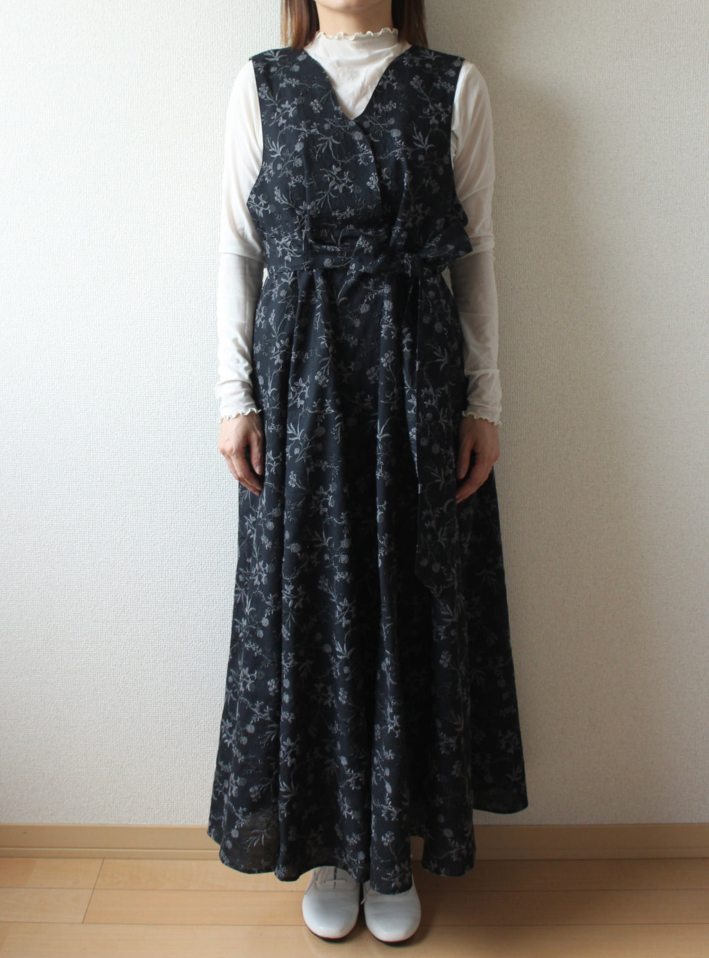 // bloom jumper skirt - camel - 【預計3月下旬～4月下旬出貨】