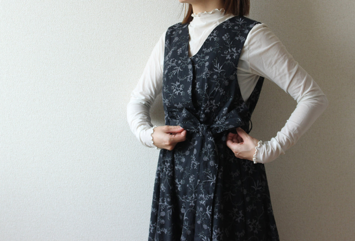 // bloom jumper skirt - camel - 【預計3月下旬～4月下旬出貨】