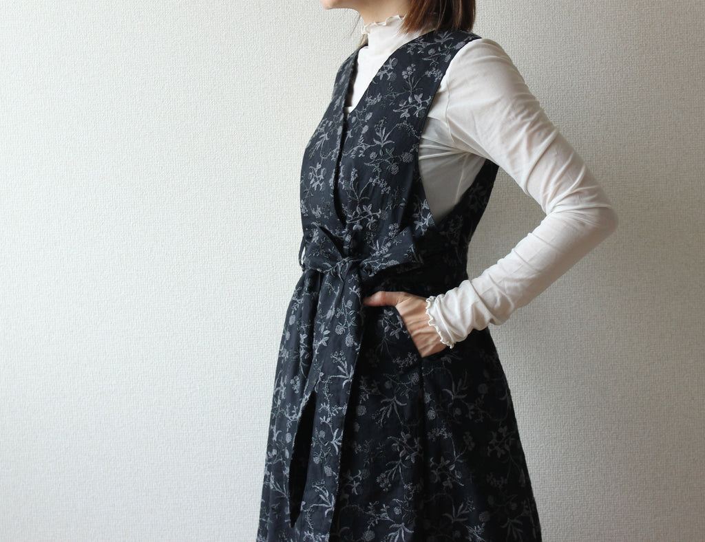 // bloom jumper skirt - camel - 【預計3月下旬～4月下旬出貨】