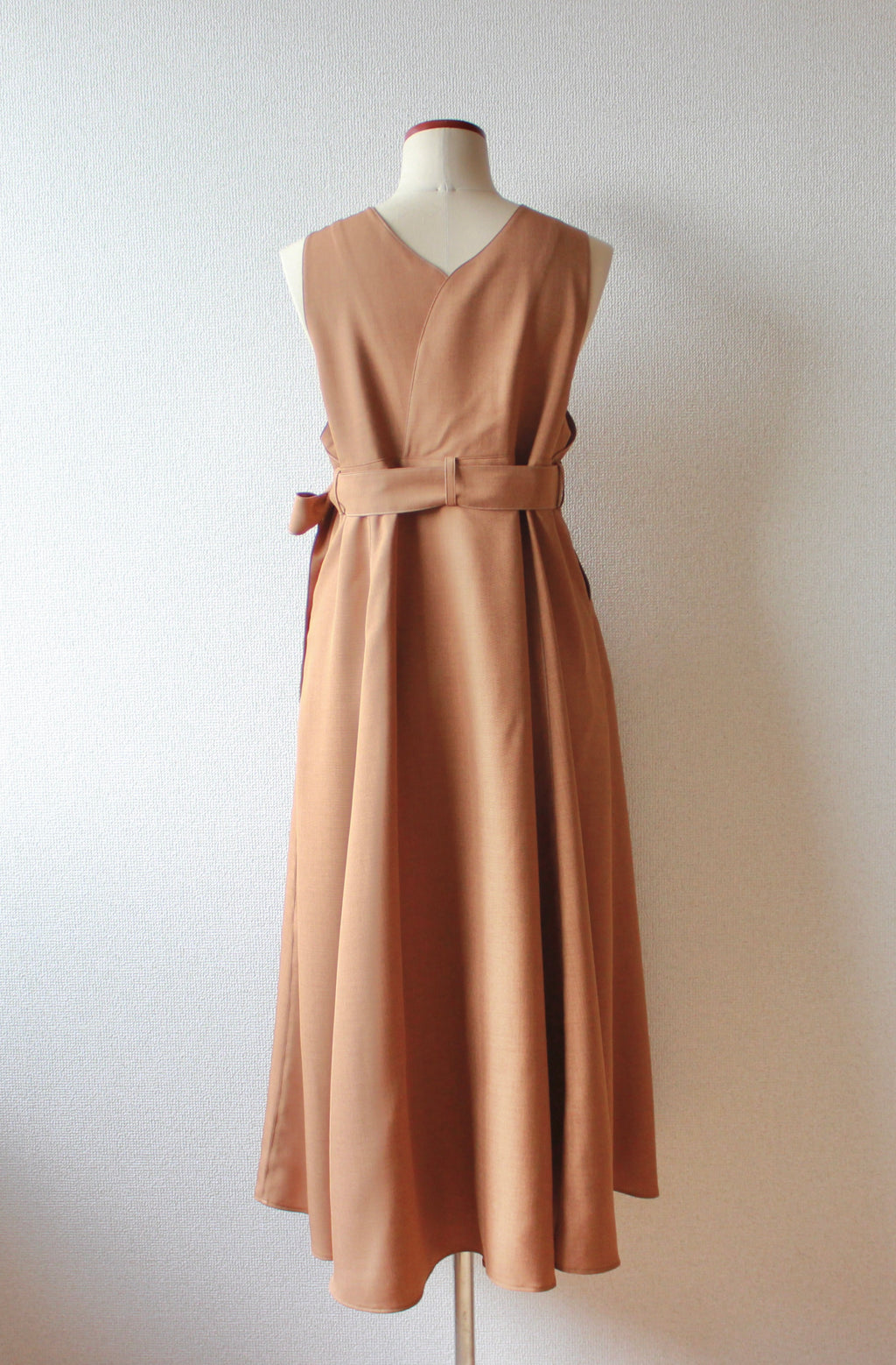 // bloom jumper skirt - camel - 【12月下旬〜1月中旬お届け予定】